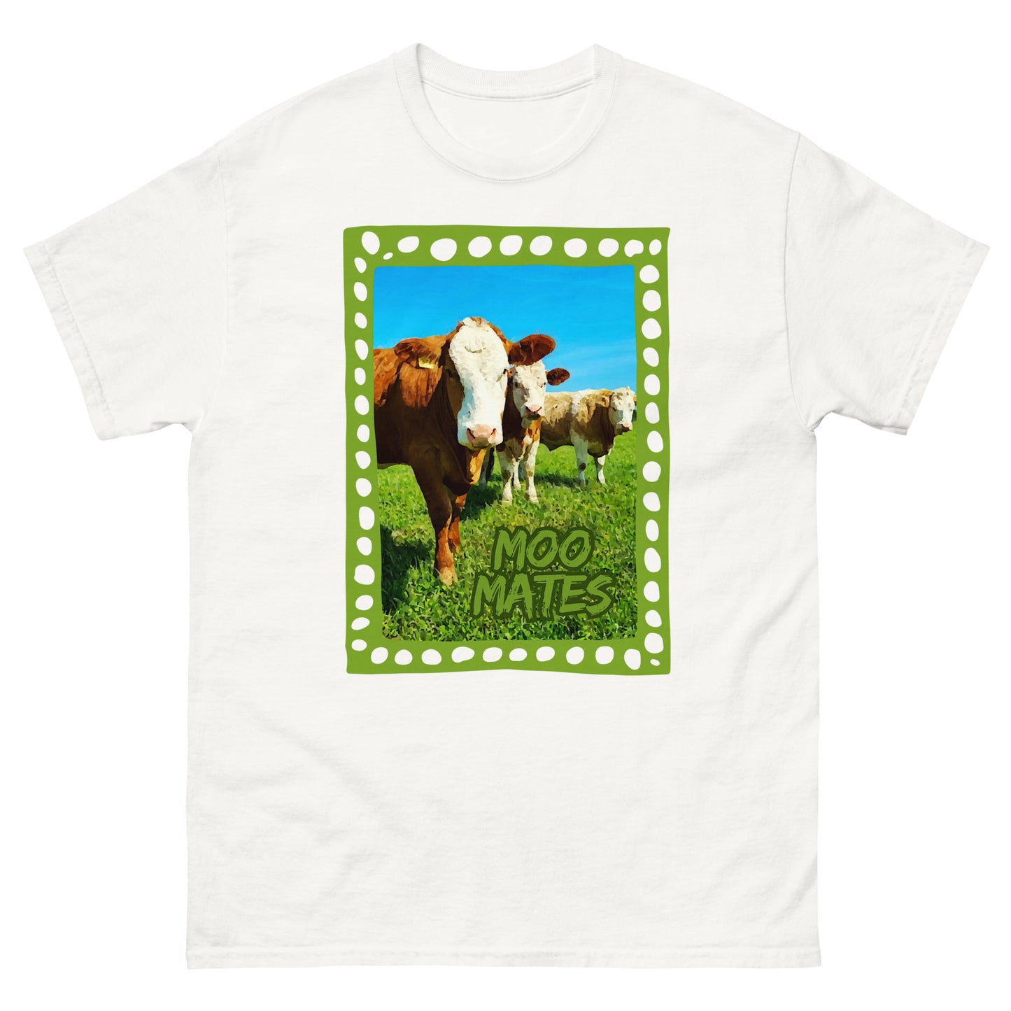 MOO MATES Green || Unisex classic tee