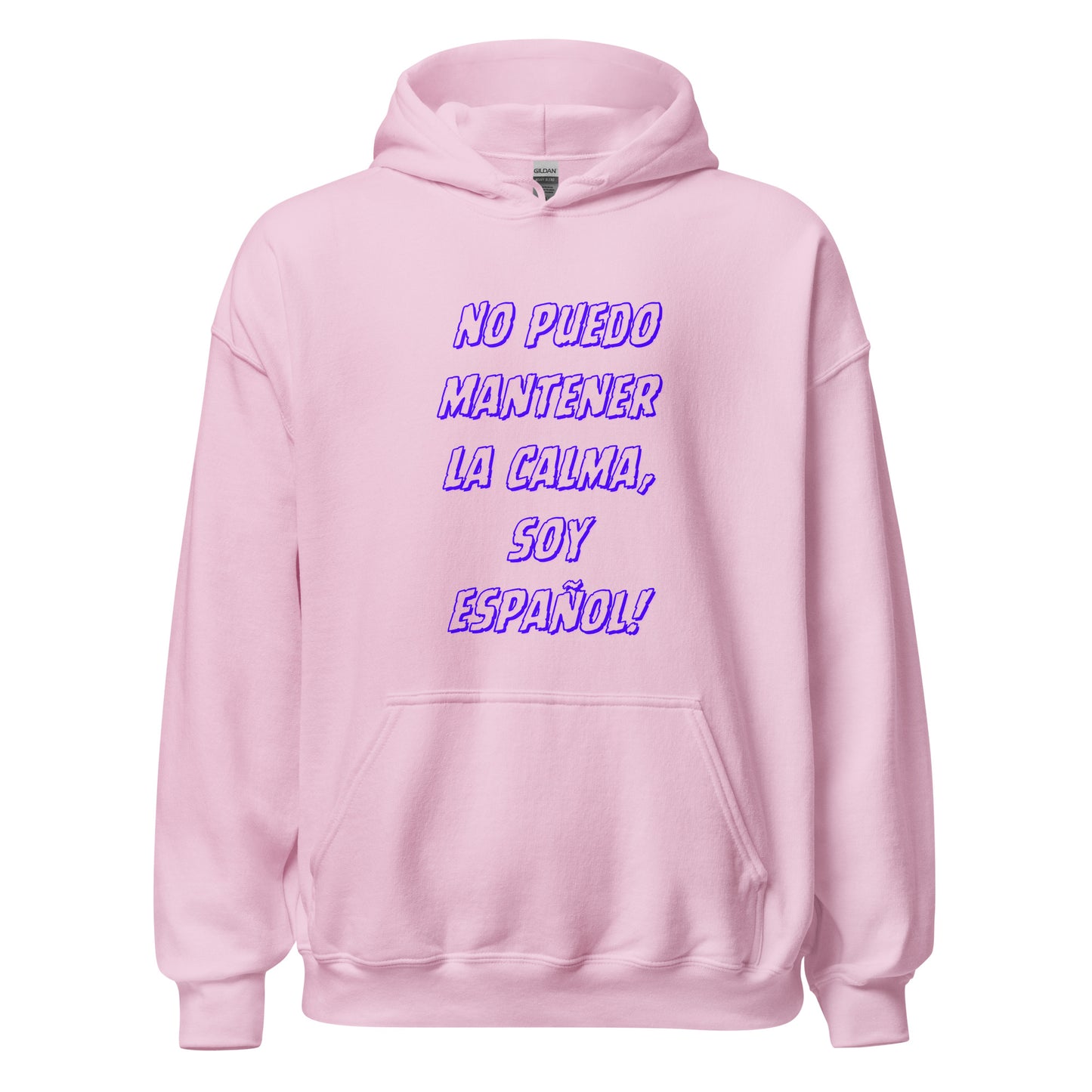 No Puedo Mantener la Calma, Soy Español Blue || Unisex-Hoodie